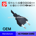 Switzerland SEV Two Wire Power Cord power cord plug